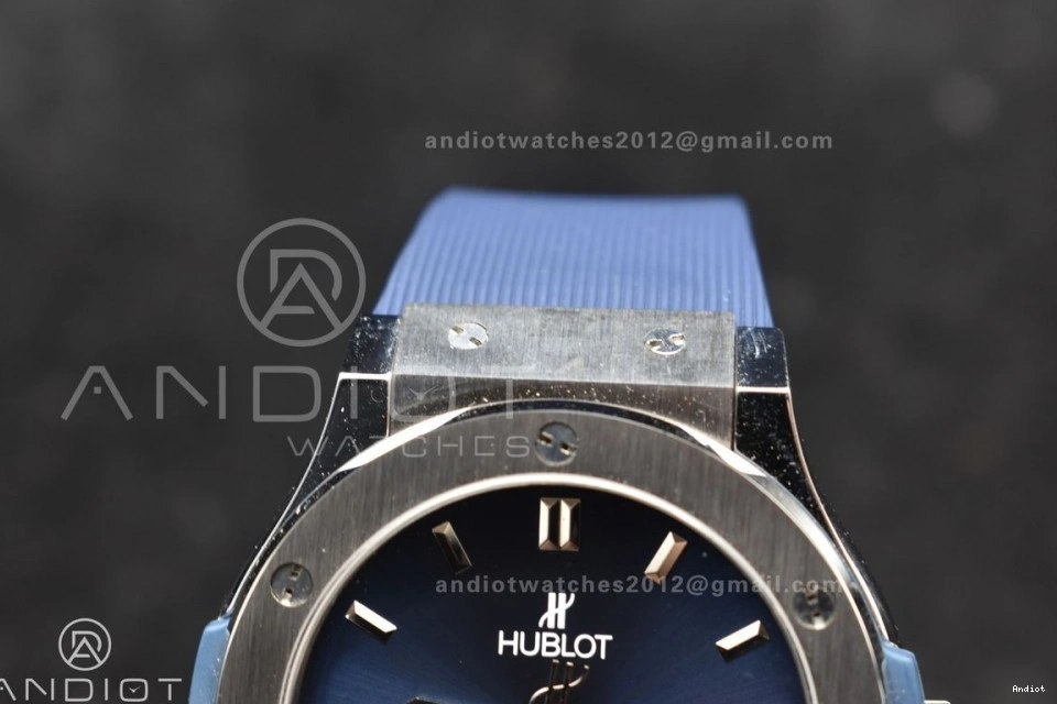 Edition Blue 1:1 SS A2892 Gummy Fusion HBF Classic Dial 42mm Strap Best On Blue 0313
